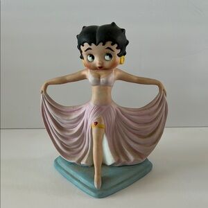 Rare 1983 BETTY BOOP art deco bisque statue KFS vintage